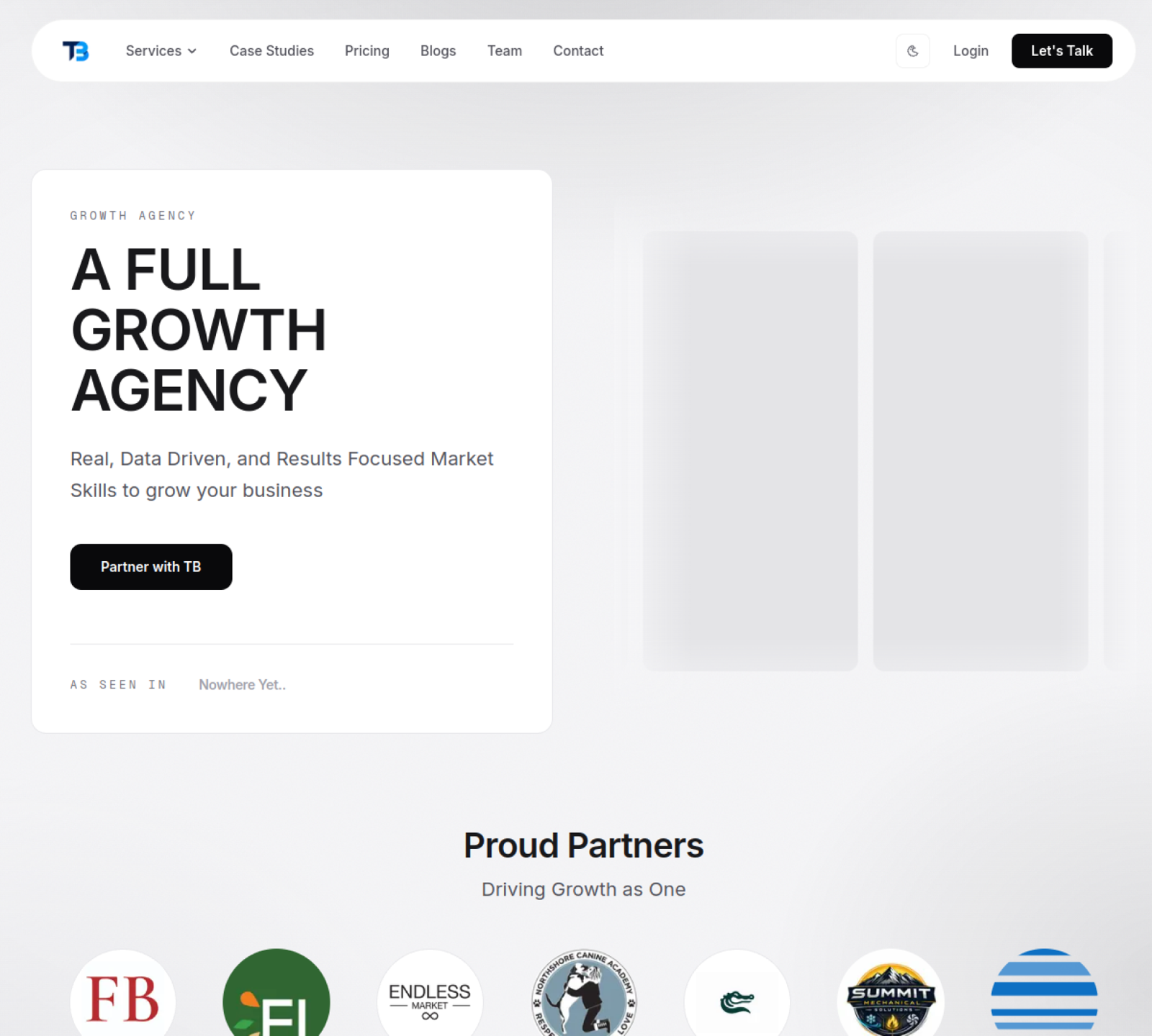 TBAgency live site